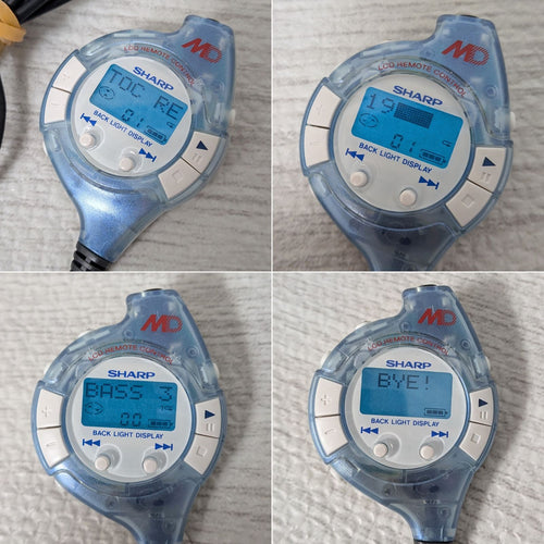 Sharp Portable Md Player D-St501-W