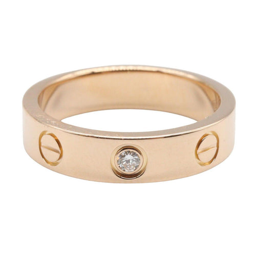 Cartier Ring 1Pd B4050700 K18Pg Used A