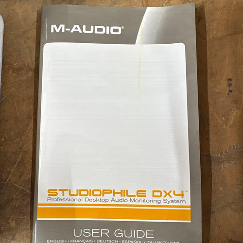 M-Audio Studio Monitor Speakers Studiophile Dx4