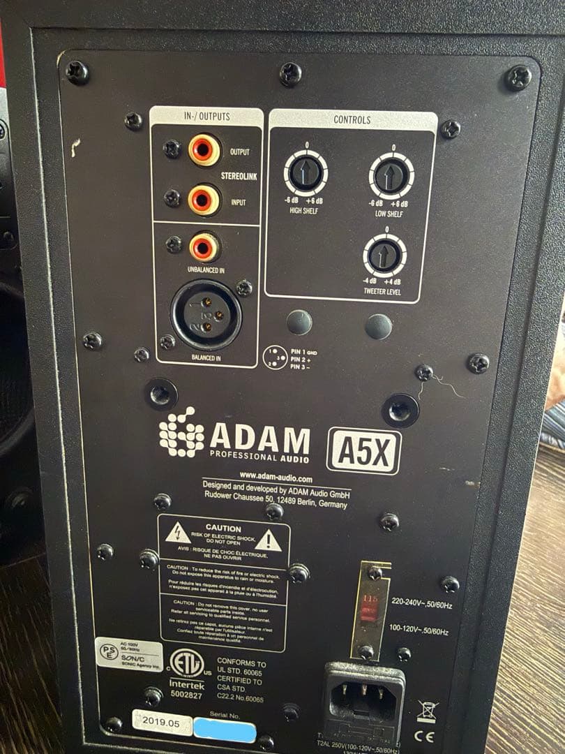 Studio Monitor Speakers Adam Audio A5X