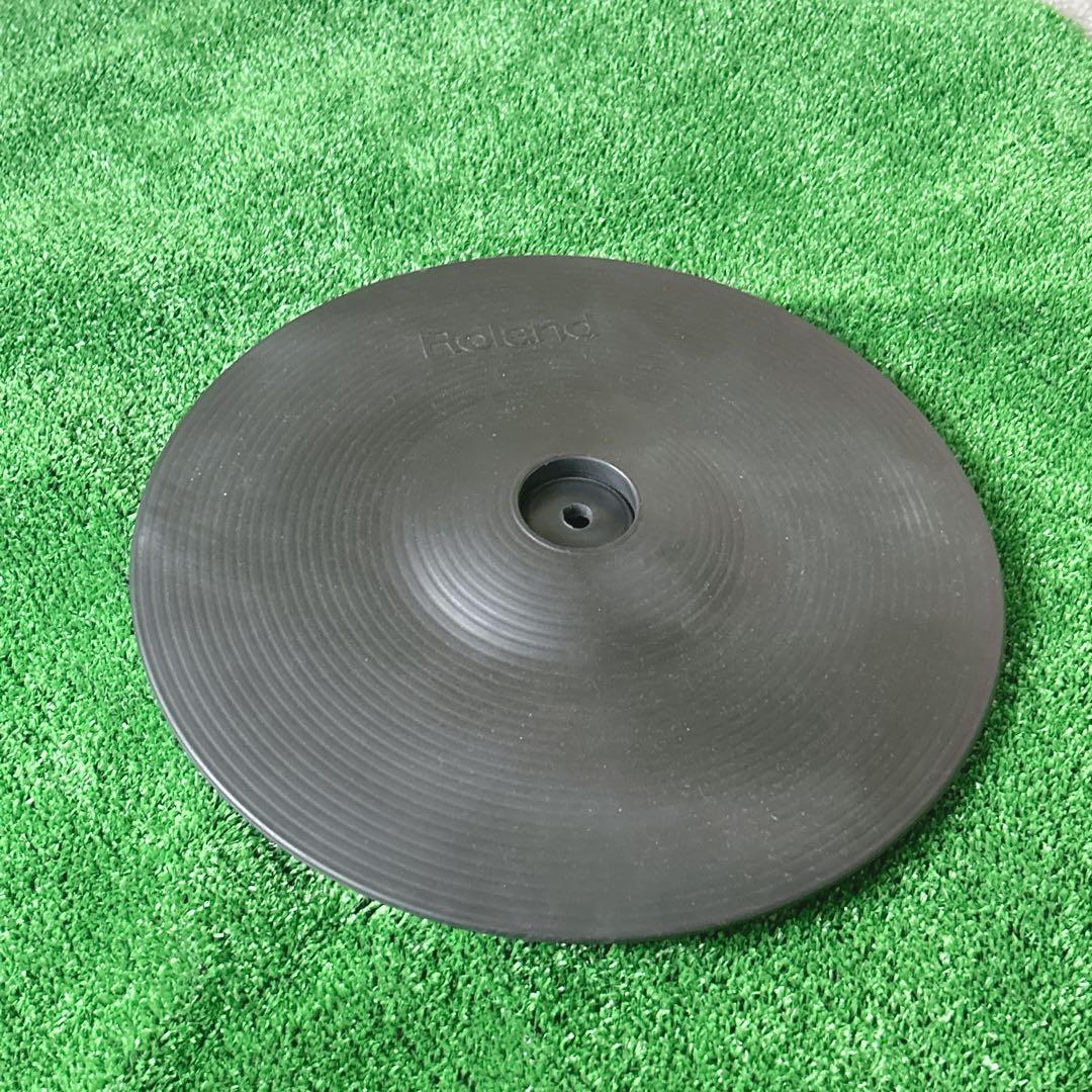 Roland Drum Pad Silence V-Drums Cy-12R/C Ride/Crash