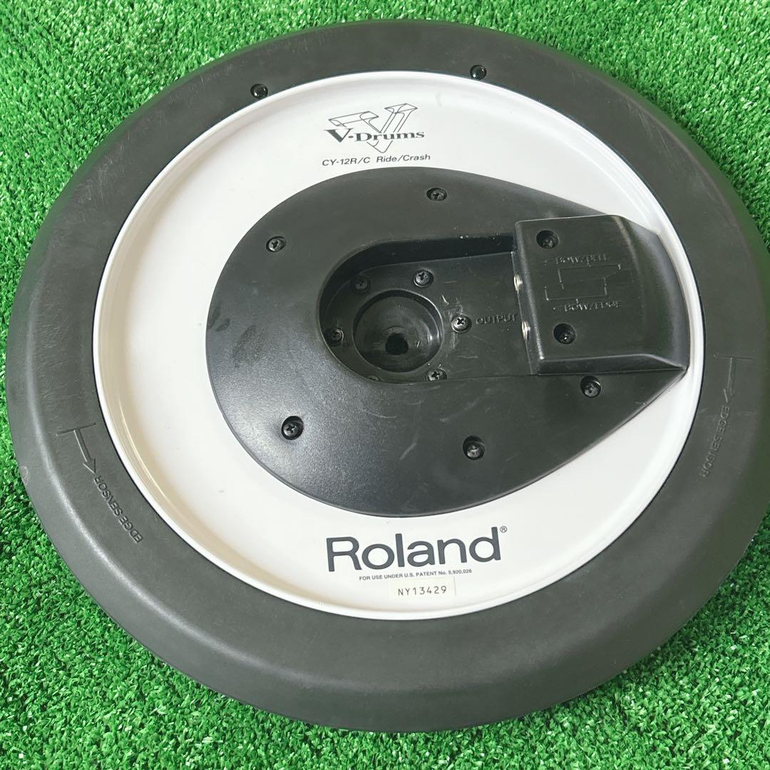 Roland Drum Pad Silence V-Drums Cy-12R/C Ride/Crash