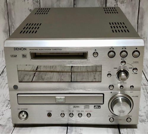 Denon Cd, Md Cassette Decks D-Ms777Dv D-Ms5Dv