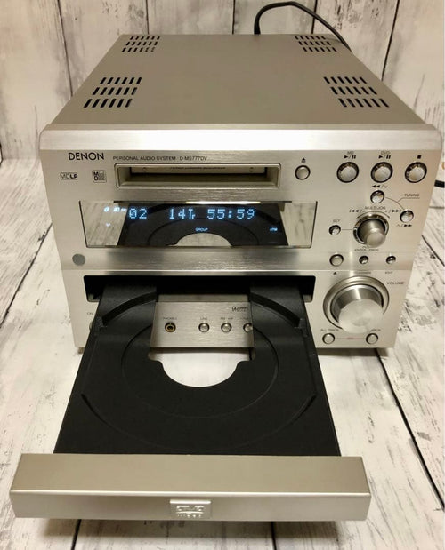 Denon Cd, Md Cassette Decks D-Ms777Dv D-Ms5Dv