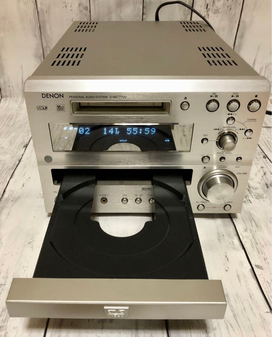 Denon Cd, Md Cassette Decks D-Ms777Dv D-Ms5Dv