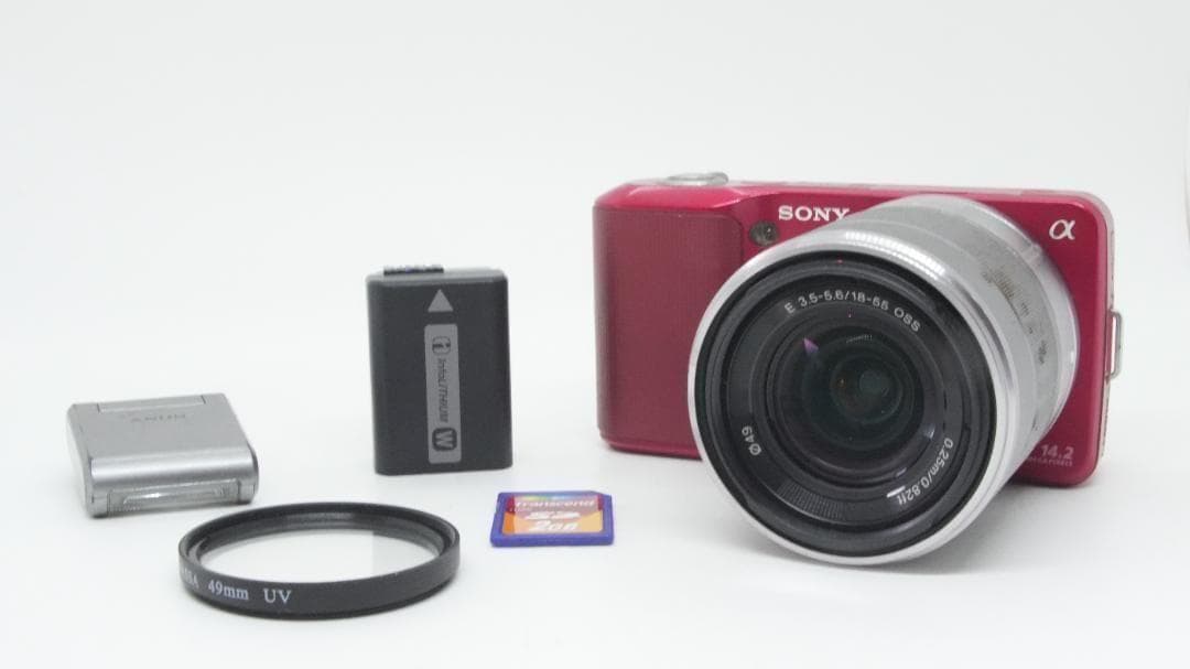 Mirrorless Interchangeable Lens Cameras E2205 Sony Nex-3 18-55 3.5-5.6