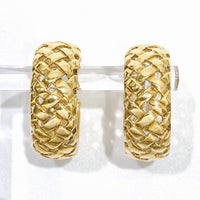 Tiffany Earring K18Yg 750