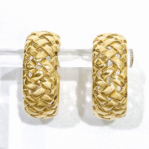 Tiffany Earring K18Yg 750