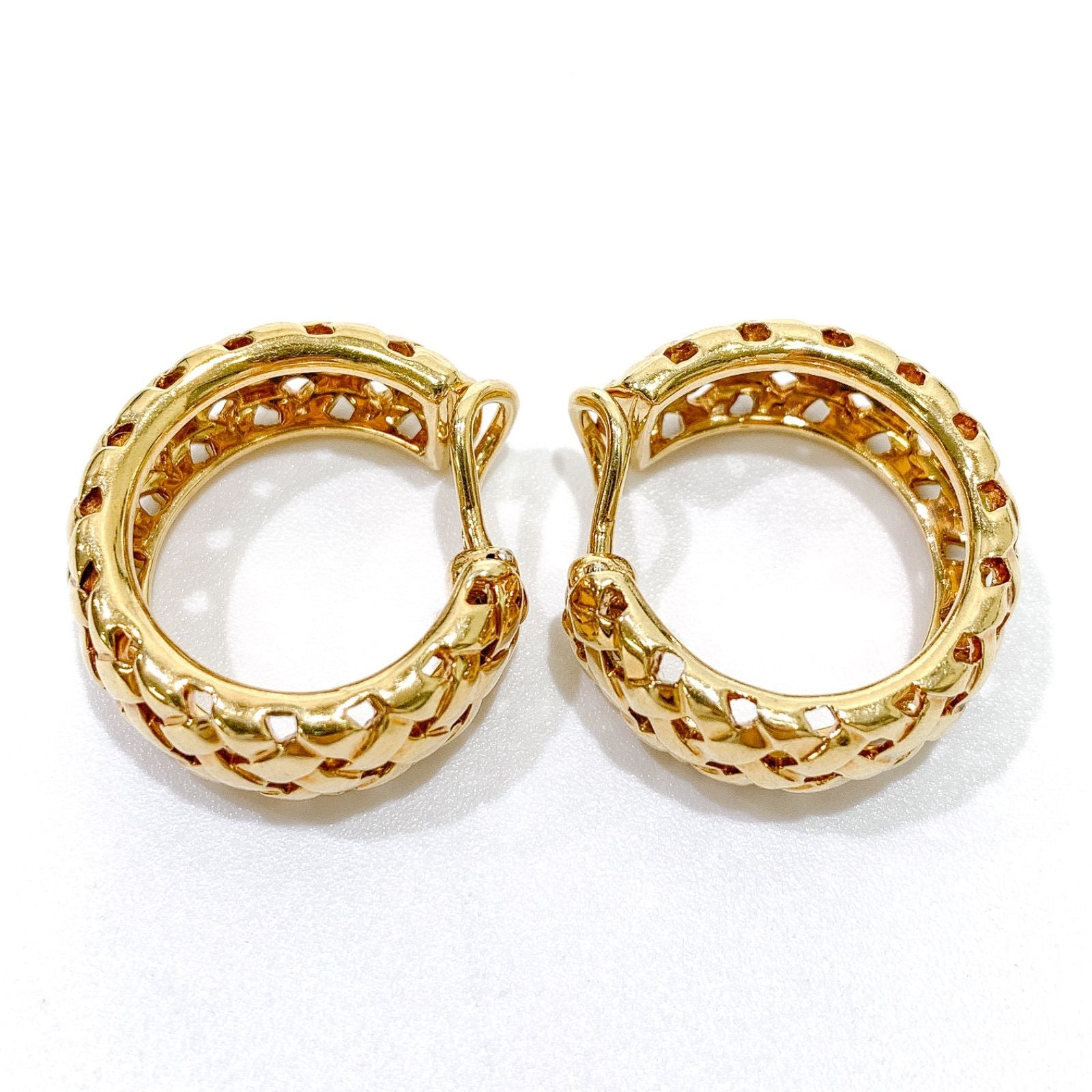 Tiffany Earring K18Yg 750