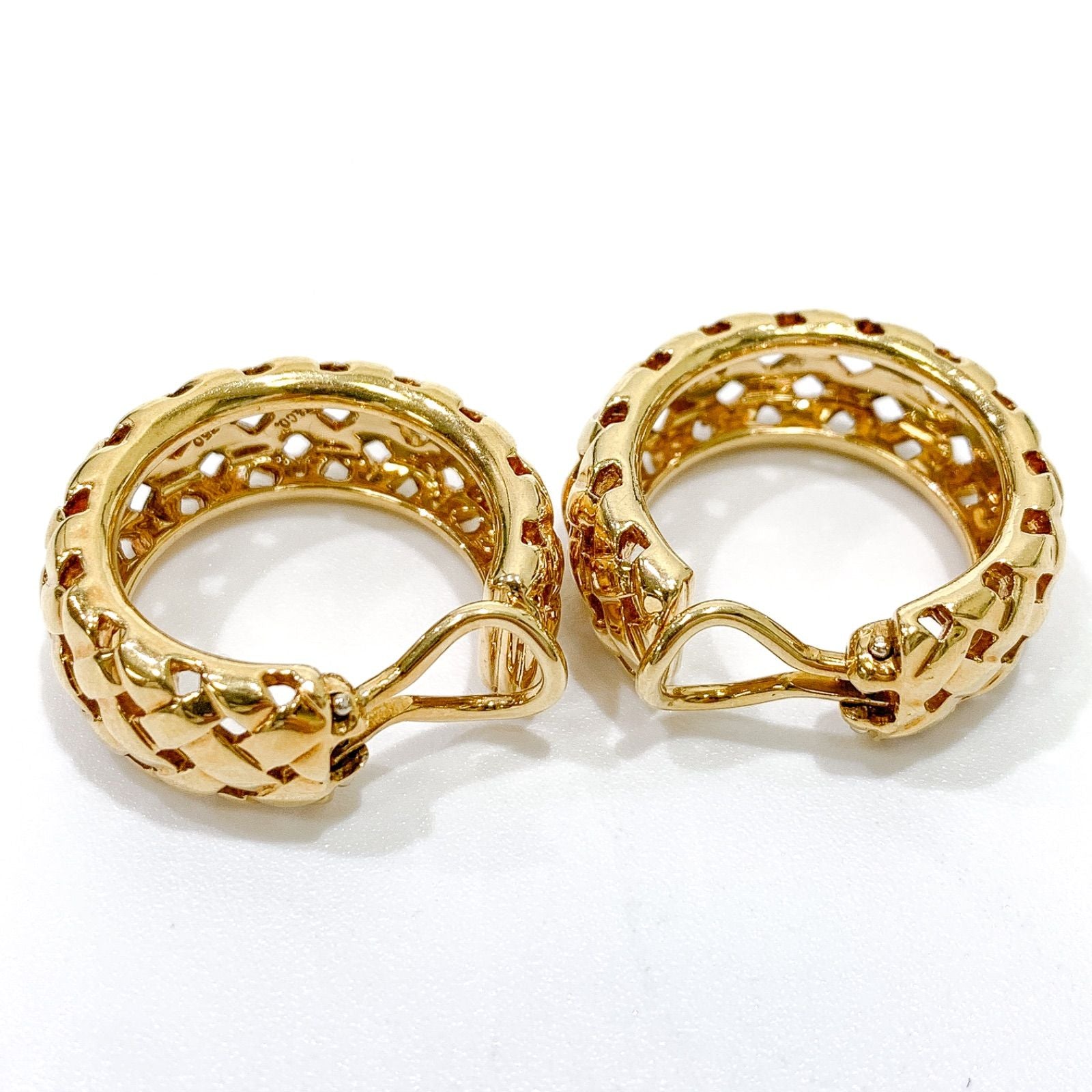 Tiffany Earring K18Yg 750