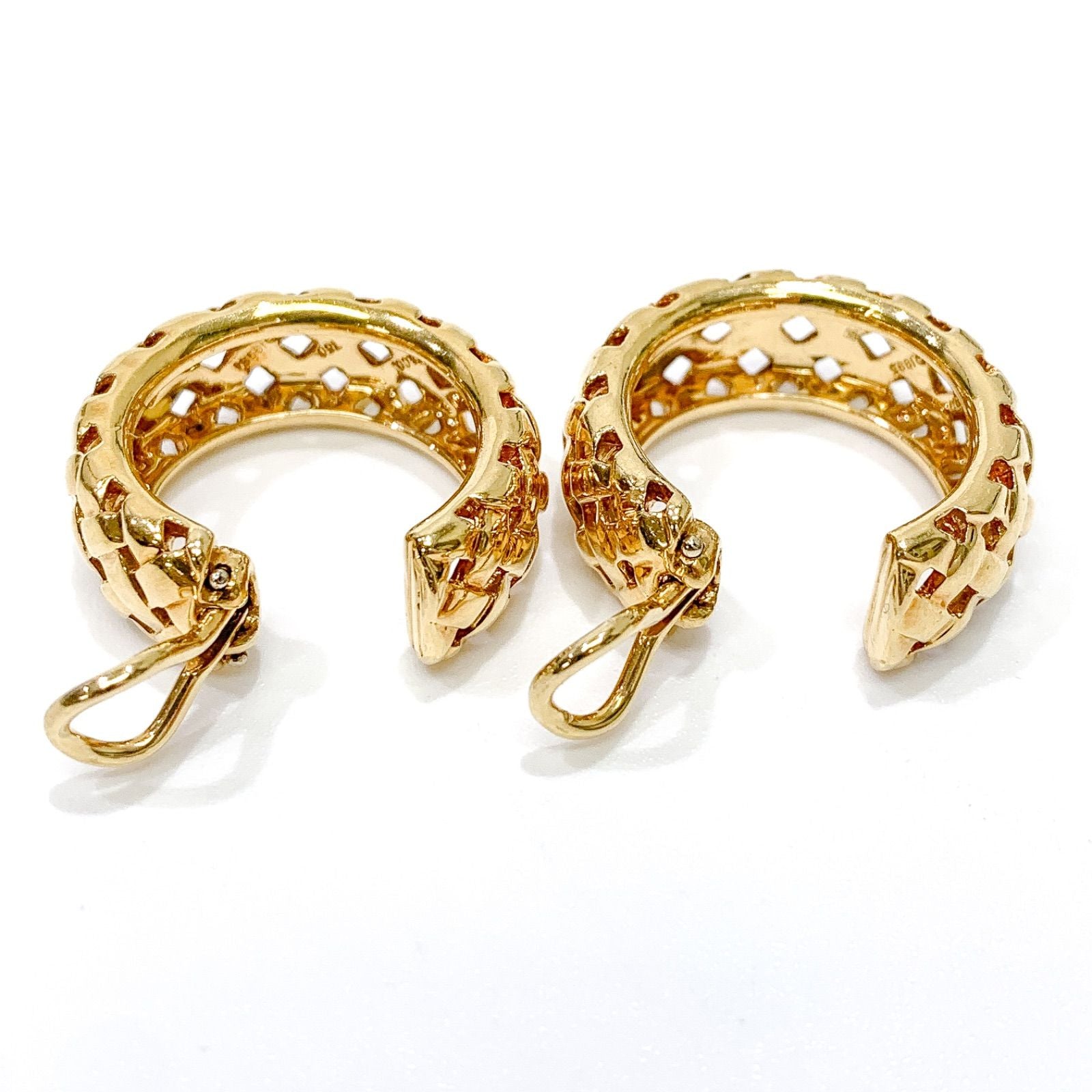 Tiffany Earring K18Yg 750