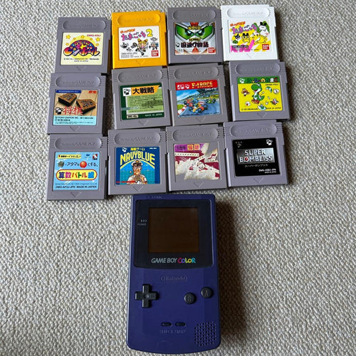 Gameboy Consoles (Game Boy Color) Nintendogame Boycolor 12