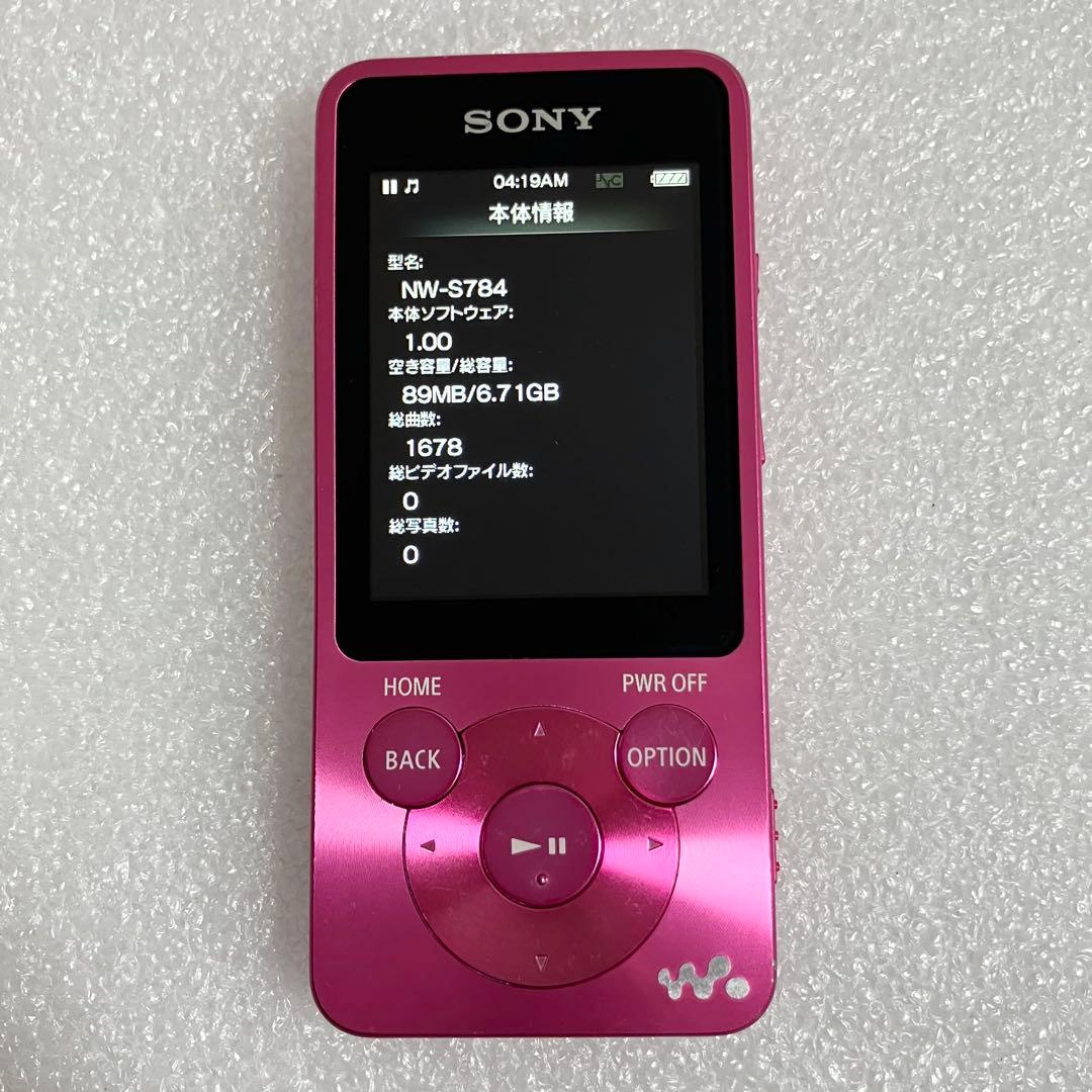 Sony Digital Audio Player Nw-S784 8Gb
