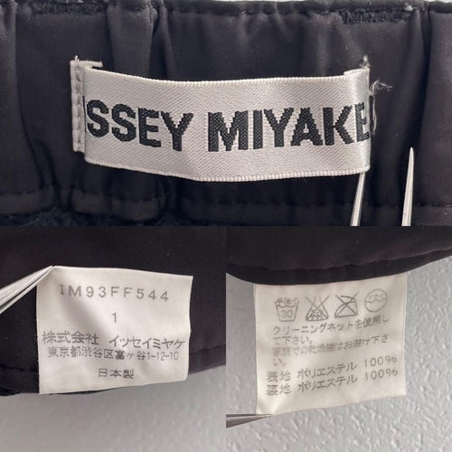 Issey Miyake Work Pants Cargo 09Aw Parachute Black