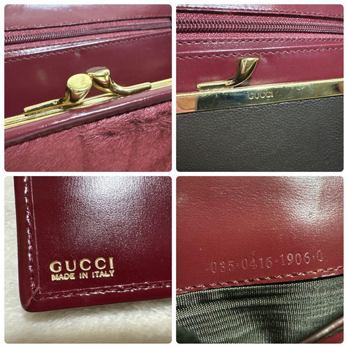 Gucci Long Wallets Vintage Old Wallet 80S
