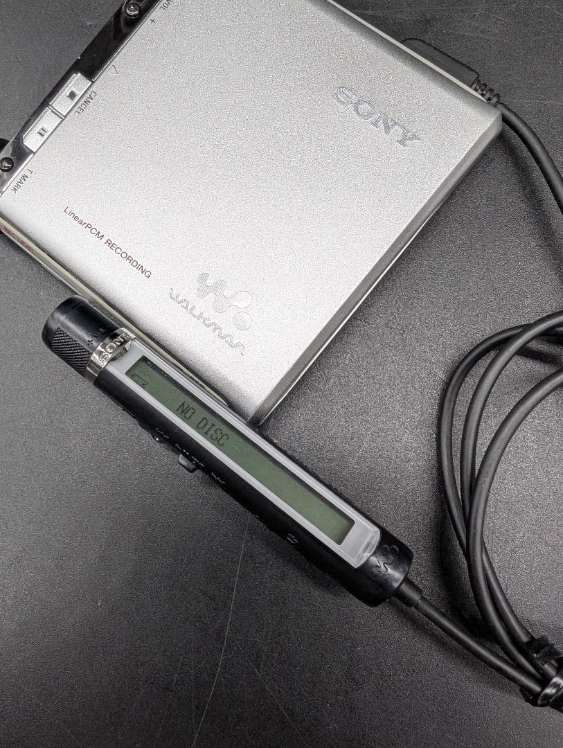 Portable Md Players Sony Hi-Md Mz-Rh1 Ok