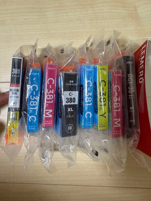 Canon Ink Cartridge/Refilled C-381 C-380