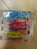 Canon Ink Cartridge/Refilled C-381 C-380