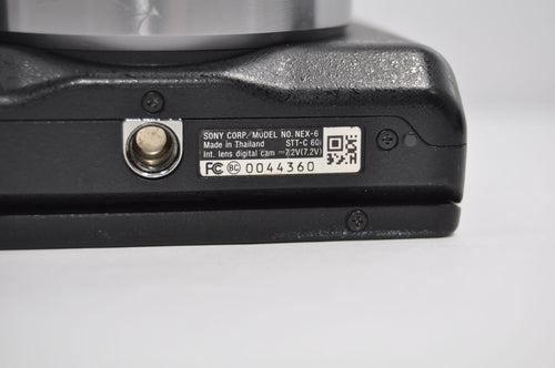 Mirrorless Interchangeable Lips Sony Nex-6 Nex-6/B