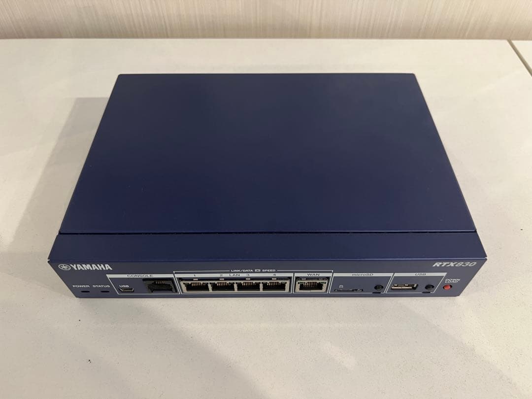 Yamaha Other Rtx830 Vpn