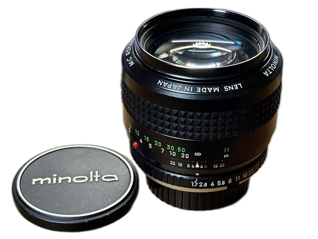 Minolta Lens (Single Focus) Mc Rokkor F/1.7