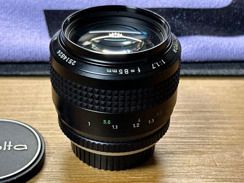 Minolta Lens (Single Focus) Mc Rokkor F/1.7