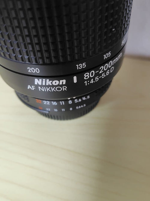 Zoom Lenses Nikon Af Nikkor 80-200Mm 1:4.5-5.6D