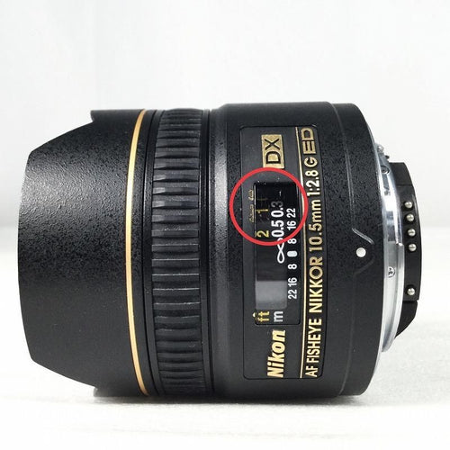 Nikon Lens (Single Focus) Dx Af Fisheye Ed 10.5/2.8G