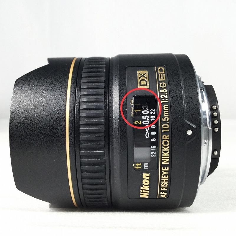 Nikon Lens (Single Focus) Dx Af Fisheye Ed 10.5/2.8G