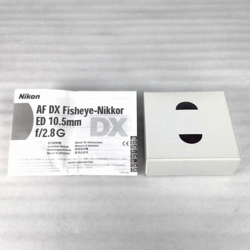 Nikon Lens (Single Focus) Dx Af Fisheye Ed 10.5/2.8G