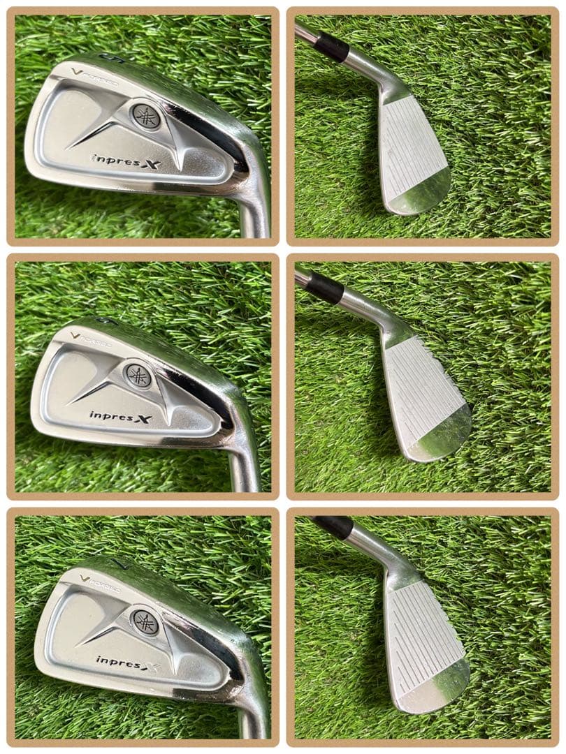 Yamaha Iron Sets Inpres X Vforged 8 Dg R300