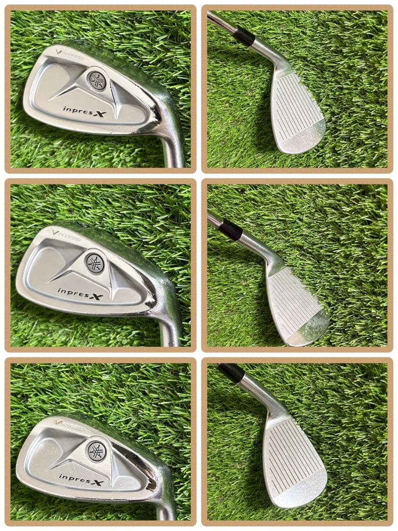 Yamaha Iron Sets Inpres X Vforged 8 Dg R300