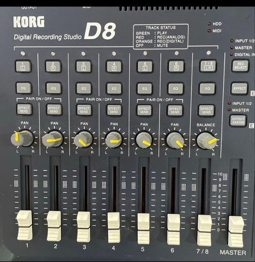 Korg Multi -Track Recorder D8