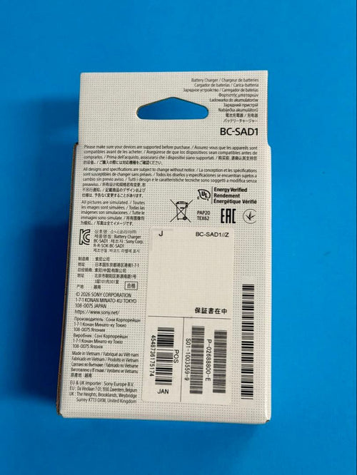 Sony Digital Camera Chargers Bc-Sad1