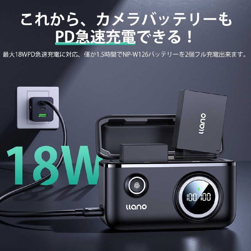 Digital Camera Charger Llano Np-W126/W126S Charger-Np-W126S