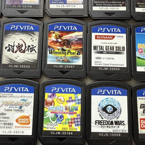 Playstation Vita Games (Physical) Psvita 24