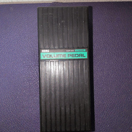 Korg Guitar Effects Units Kvp-002 2 Channel Volume Pedal