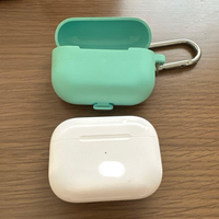 Airpods Body Mint Green (Case), White