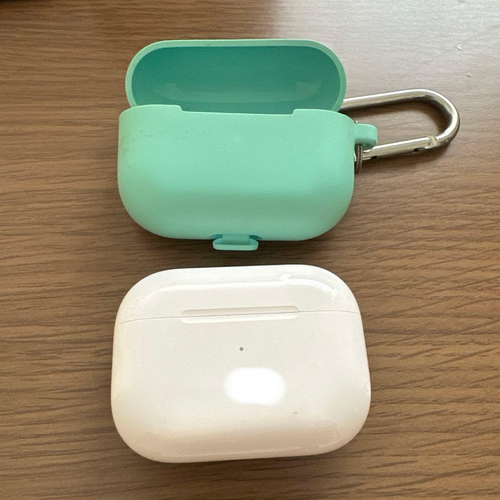 Airpods Body Mint Green (Case), White