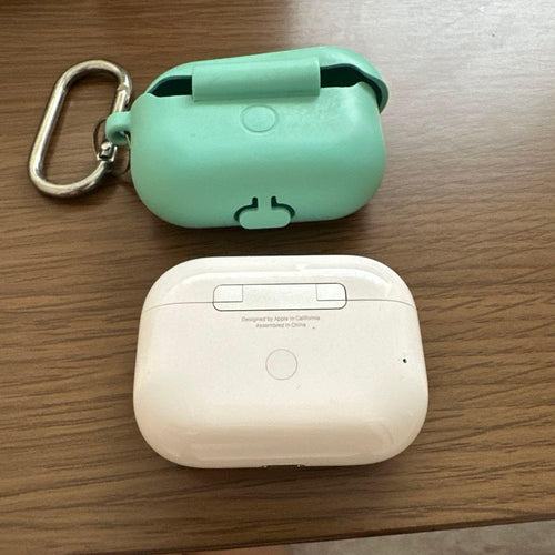 Airpods Body Mint Green (Case), White