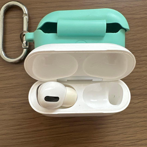 Airpods Body Mint Green (Case), White