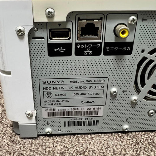 Sony Mini Component Systems Nas-D55Hd Ss-D55Hd
