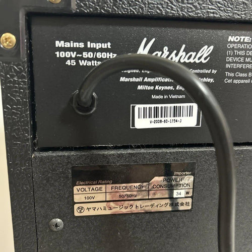 Marshall Guitar Amplifier Mg15Dfx