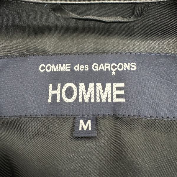 Comme Des Garcons Homme Jumper Blouson Synthetic Leather Patchwork Hp-J011/M