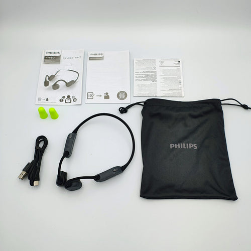 Philips Bone Conduction Earphone Taa6606Bk Bluetooth My346