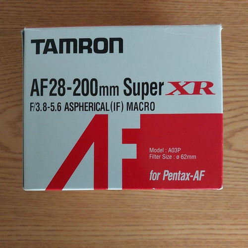 Tamron Lens (Zoom) Af 28-200 Superxr