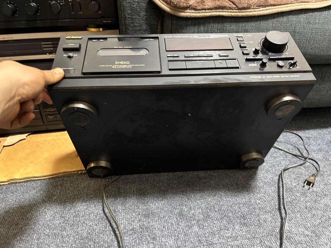 Victor Cd Md Cassette Deck 3-Head Td-V731