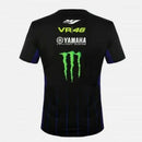 Yamaha T-Shirts Vr 46 Black/Ymmts363904 Black