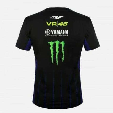 Yamaha T-Shirts Vr 46 Black/Ymmts363904 Black
