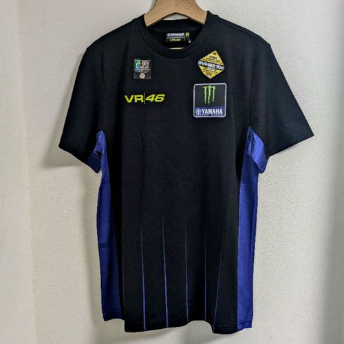 Yamaha T-Shirts Vr 46 Black/Ymmts363904 Black